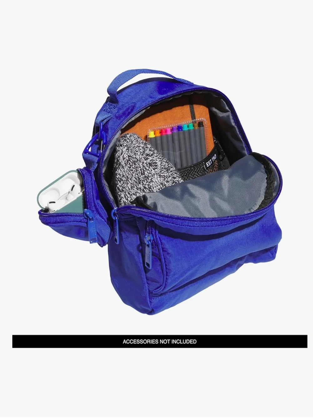 adidas Mini Backpack – Small Bag for Travel, Gym, Festival & More - Picture 2 of 10